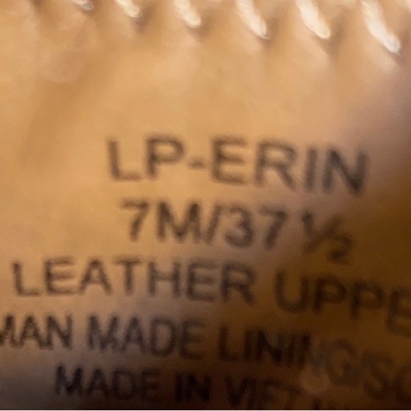 🍀LUCKY BRAND ‘Erin’ Leather Ballet Flats in Black - Picture 8 of 8